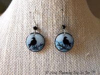 Two Crows Joy Pysanky Jewelry by So Jeo                  https://www.etsy.com/ca/listing/201774292